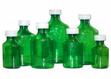 China Vloeibare de Geneeskundeflessen van de apotheek Groene Kleur, de Vloeibare Schroefdopsluiting van Voorschriftflessen leverancier