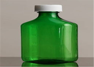 China Doorzichtige Groene Kleuren Plastic Vloeibare Flessen Toegevoegde Veiligheid die Productafval vermijden leverancier