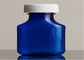 Flessen van de Dikte zelfs de Plastic Vloeibare Geneeskunde, Blauwe Vloeibare het Voorschriftflessen van 3 oz leverancier
