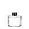 De ronde van het Parfumflessen 200ML van het Vorm Duidelijke Glas Fles van de het Rietverspreider leverancier