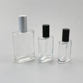 China 30ml - 100ml berijpte Navulbare Parfumfles/de Transparante Fles van de Glasnevel leverancier